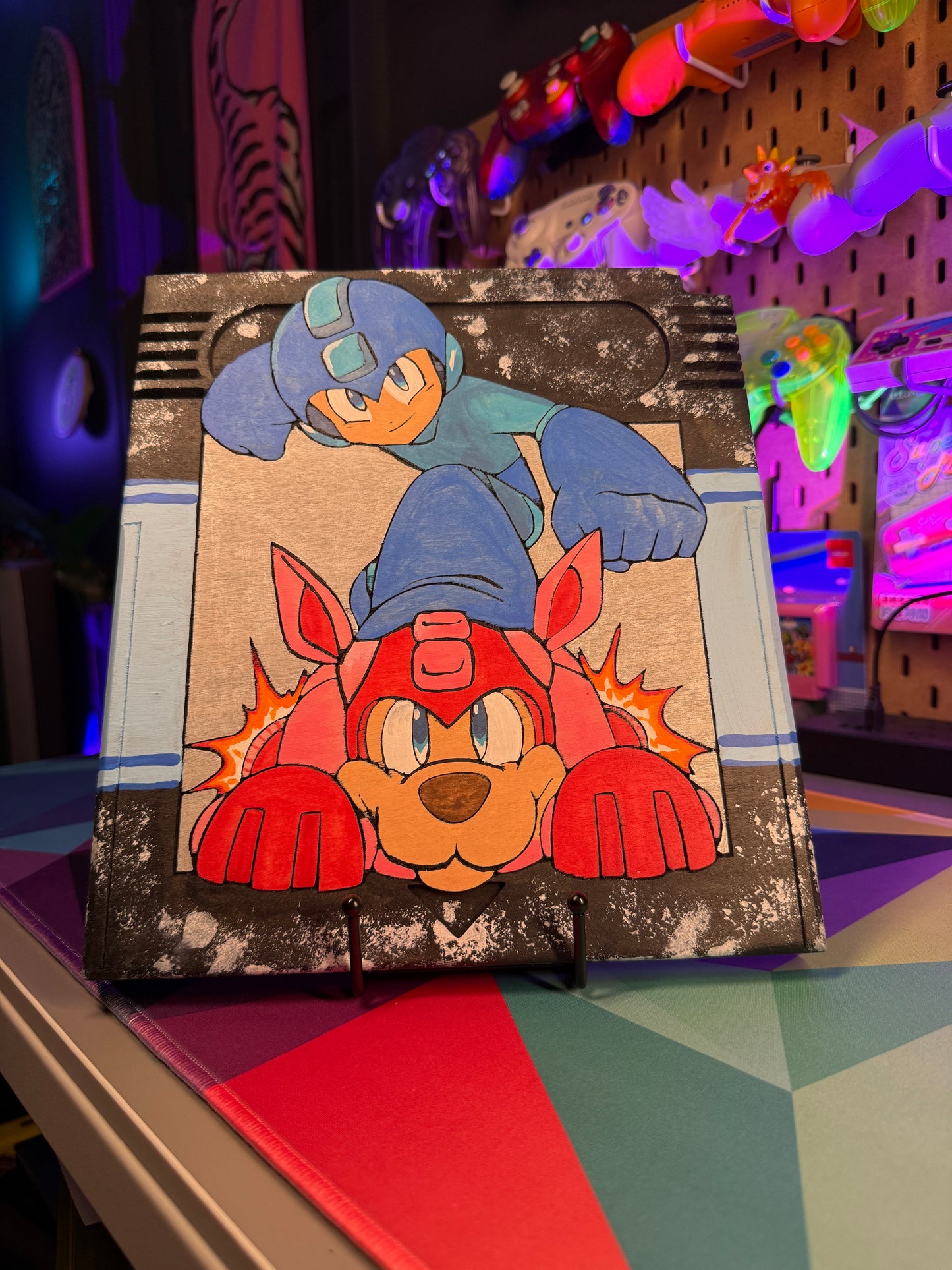 Megaman Rushes In!