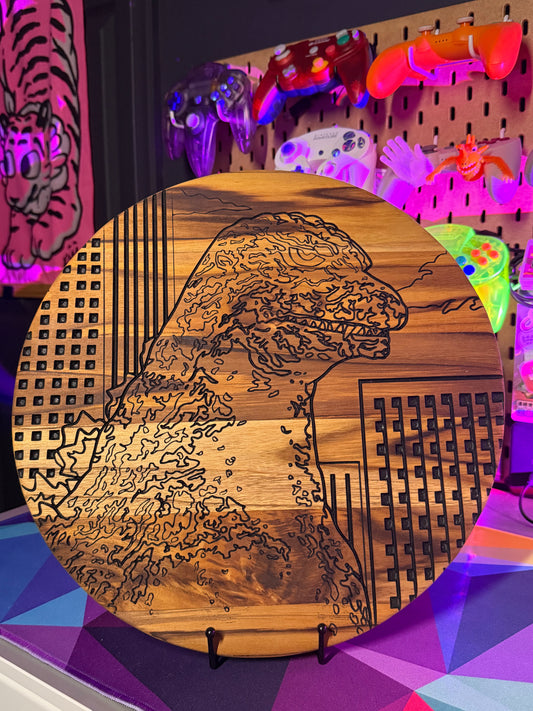 Godzilla Wrecks The Financial District!