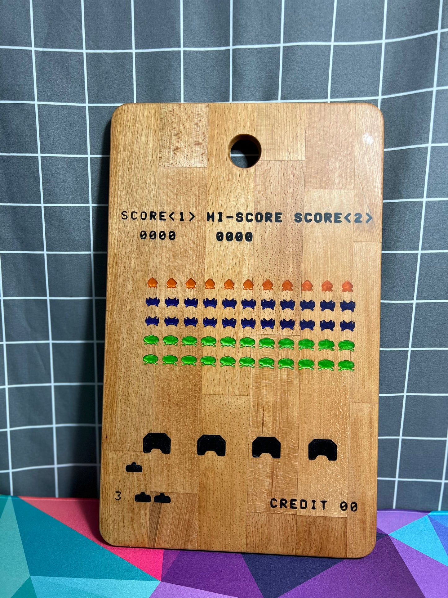 Space Invaders - The Charcuterie Board