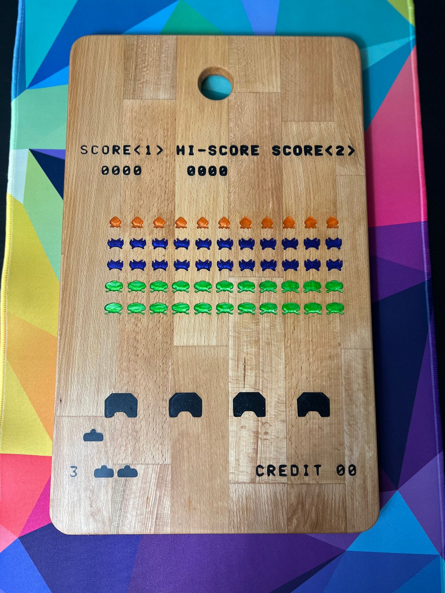 Space Invaders - The Charcuterie Board